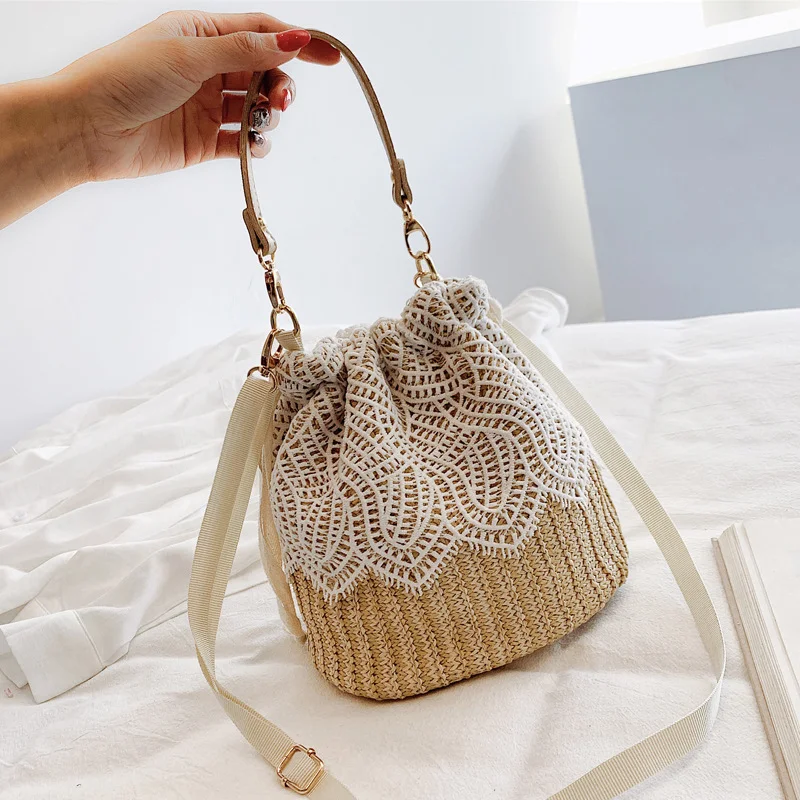 Fairy Rattan Beach Holiday Handheld Messenger Bag, a lightweight, spacious, and stylish bag, perfect for carrying your e — photo 4