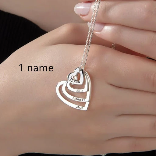 Title 1, Colar com pingente personalizado Multi-amor com...