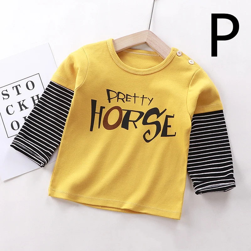 T-shirt Manica Lunga Bimbo Bimba Cotone Abbigliamento Unisex Morbido e Traspirante Ideale per l'Uso Quotidiano e il Gioco — foto 14