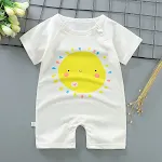 Little sun on white