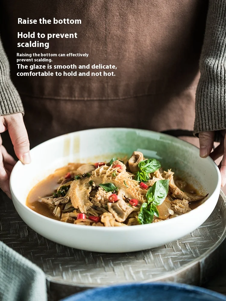 Title 3, Commercial Household Ceramic Soup Western Cuisi...