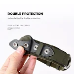 Collier pour chien avec Apple AirTag, réglable, pour chiens moyens et grands, avec laisse. Accessoires pour chiots. — photo 7