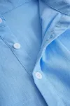 Men's solid color polo collar leisure fashion tops, perfect for casual and stylish outfits, offering comfort and versati — photo 7