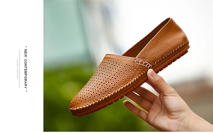 Title 4, Sommerliche Casual-Fahrerschuhe aus erstklassig...