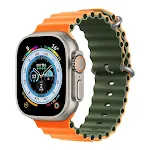Orange With Army Green