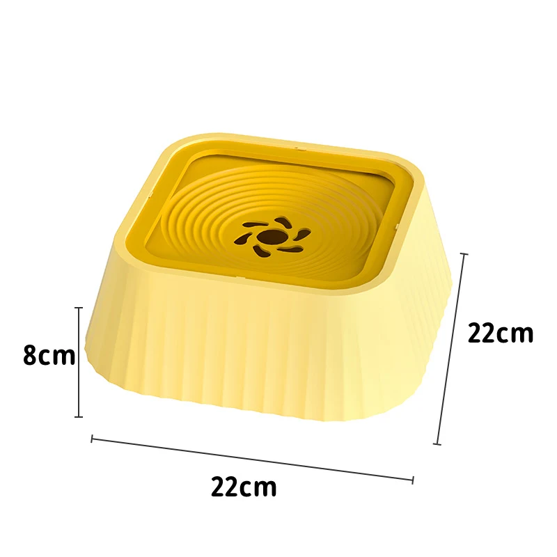 Floating dog and cat bowl, splash-proof, portable, prevents wet mouth, pet water drinker, no sprinkler design, keeps you — photo 6