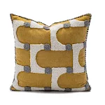 Capa de almofada de veludo com laço estilo Simple Ins. Macia e elegante, ideal para decorar seu sofá, cama ou poltrona. — foto 12