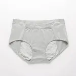 Plus size menstruatie ondergoed voor dames, van puur katoen. Comfortabel, absorberend en betrouwbaar. Zeg vaarwel tegen lekkages. — foto 3