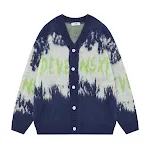 Men's Tie-dye Gradient Sweater Coat — photo 8