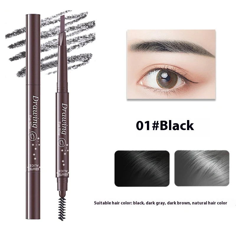 Title 5, Long-lasting Smudge-free Lazy Eyebrow Pencil. A...
