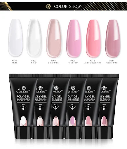 Title 3, Quick Extension Gel Crystal Gel Nail Set