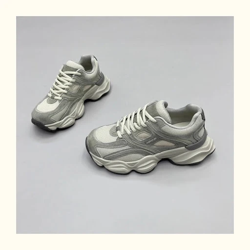 Title 10, Paris Dad Shoes with Thick Bottom, Color Matchi...