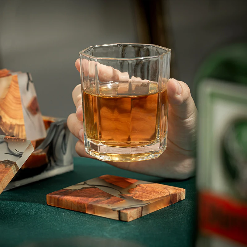 Title 4, Resin heat insulation coaster for simple cups. ...