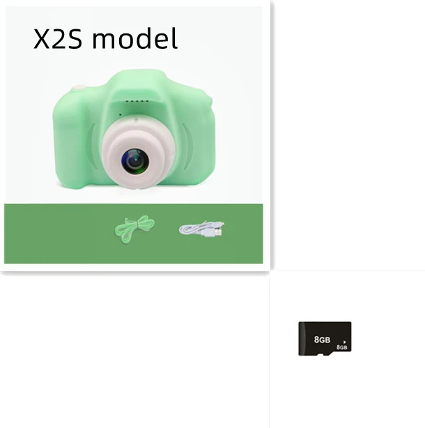 Cámara Digital Infantil X2 HD Mini Cartoon para Niños Captura Momentos Divertidos Fácilmente con Fotos y Videos HD Ideal para Pequeños Fotógrafos — foto 19