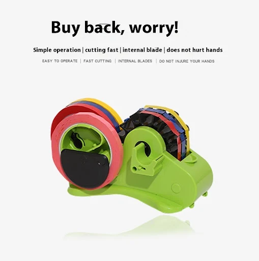 Title 11, Multifunctional Transparent Tape Base with Cutt...