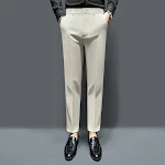 Heren Slim Fit Veelzijdige Casual Broek Comfortabele Broek voor Elke Gelegenheid Stijlvol en Praktisch De Perfecte Broek voor Dagelijks Gebruik en Vrije Tijd — foto 2