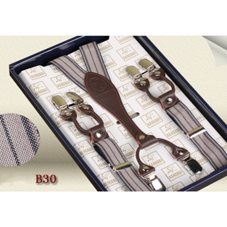 Title 4, Retro elegant casual suit trousers with straps ...