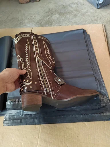 Title 5, Botas jeans femininas competitivas estilo Western