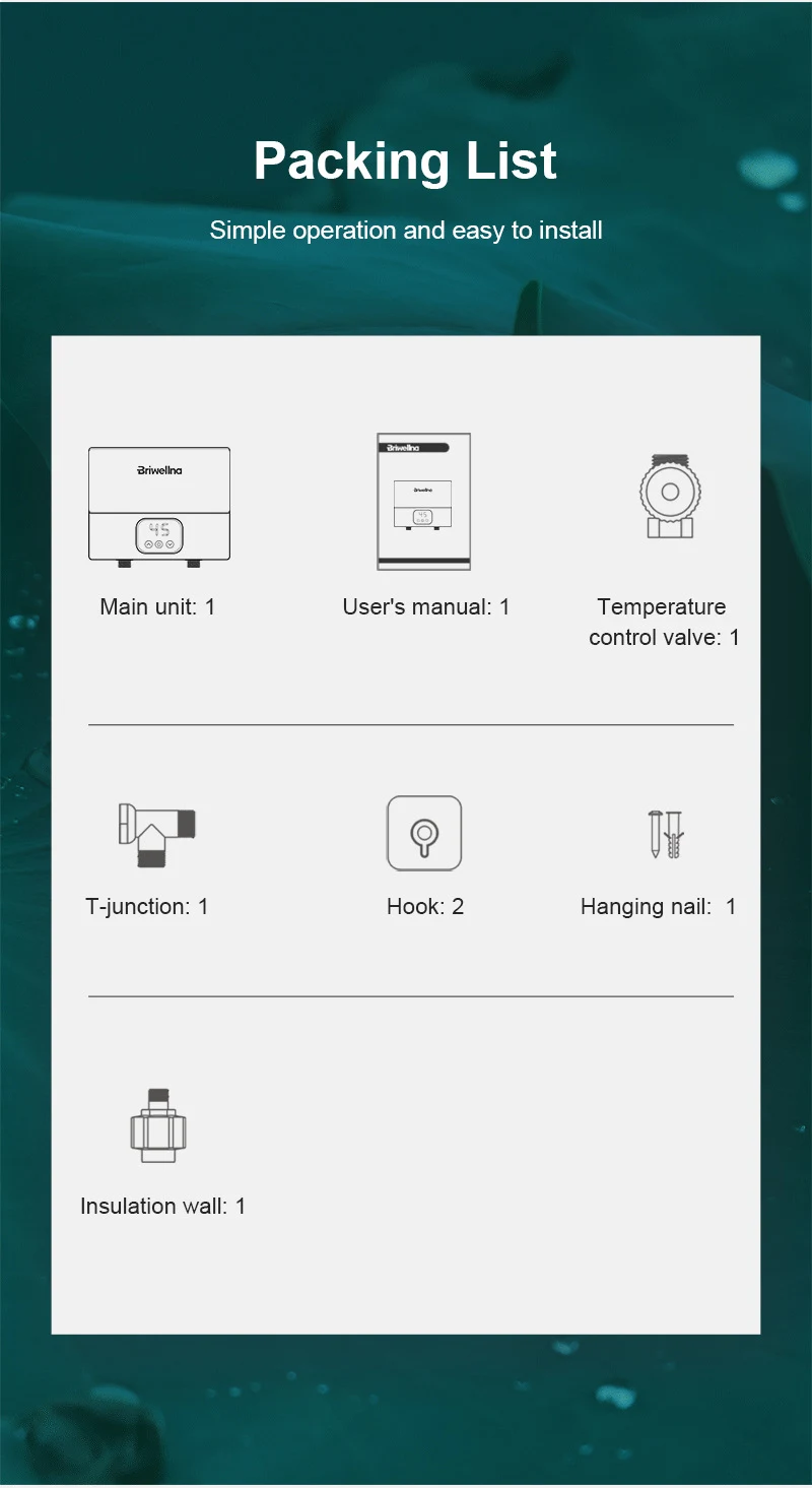 Title 7, Xiaochubao Instant Electric Water Heater provid...