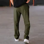 Men's Summer Loose Straight Exercise Casual Pants Breathable Comfortable and Perfect for Sports and Everyday Wear Ideal — photo 23