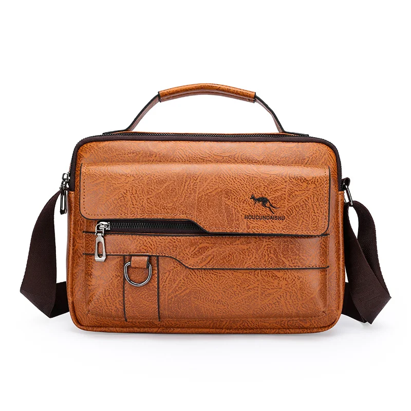 Nova Bolsa de Ombro Horizontal Masculina Design Moderno e Funcionalidade Essencial Perfeita para o Dia a Dia Conforto e Estilo em Um Único Acessório — foto 2