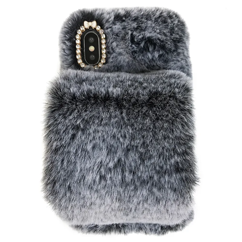 Title 1, Compatible with Apple, Warm rabbit plush wristb...