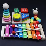 Xilofone Infantil 8 Notas Instrumento Musical Pequeno para Crianças Estimula a Criatividade e Coordenação Ideal para Iniciação Musical — foto 3