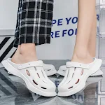 Fashion Clogs Shoes Summer Ankle-wrap Slippers Garden Beach Shoes Lightweight and comfortable sandals perfect for warm w — photo 9