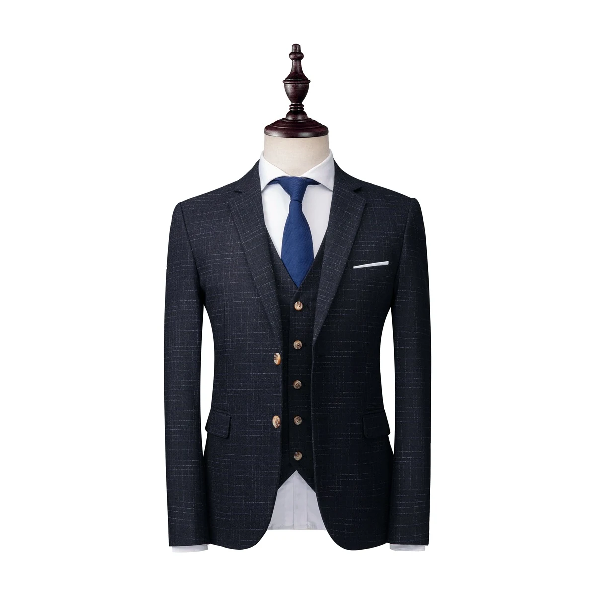 Terno Masculino para Noivo, Banquete e Casamento. Roupa elegante para celebrações matrimoniais e eventos especiais. Visual impecável garantido. — foto 1