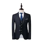 Terno Masculino para Noivo, Banquete e Casamento. Roupa elegante para celebrações matrimoniais e eventos especiais. Visual impecável garantido. — foto 1