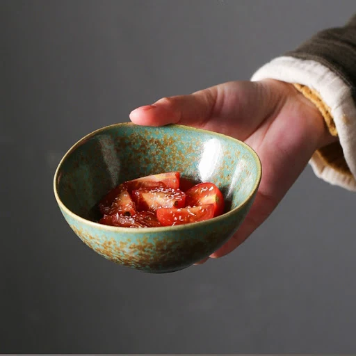 Title 3, Retro Creative Large Ceramic Bowl for serving s...