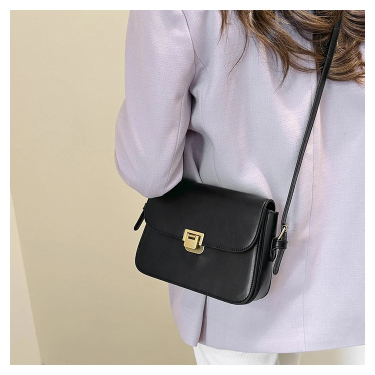 Title 14, Bolsa Feminina Crossbody Simples de Ombro Quadr...
