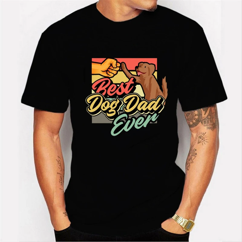Loose DAD Father's Day Unisex Summer Short-sleeved T-shirt, European and American Style, PAPA Casual European Size, perf — photo 54