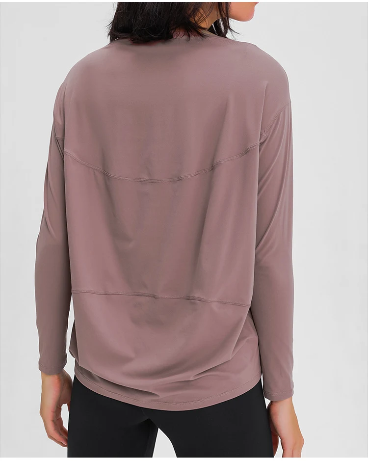 Title 13, Double-sided nude loose long sleeves