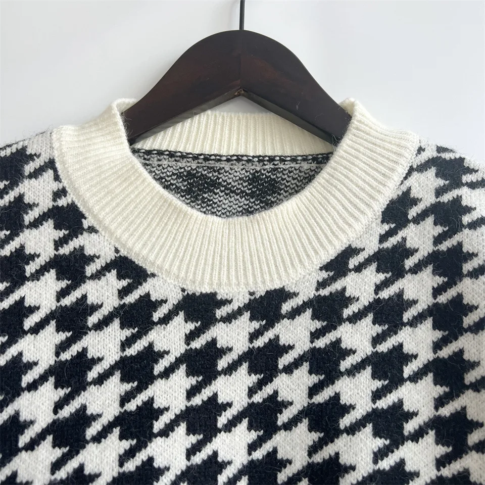 Title 10, Maglione da donna con maniche in denim, motivo ...