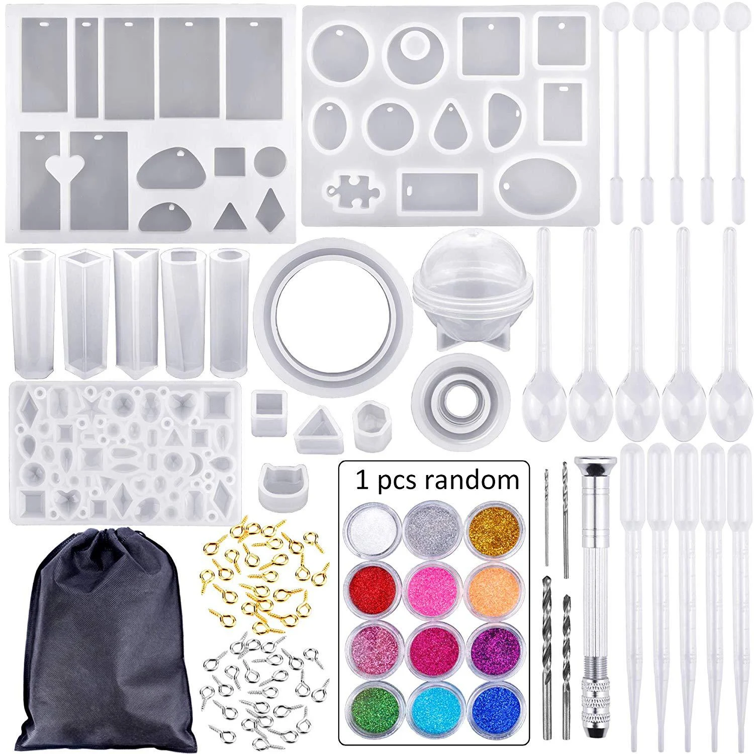 Conjunto de ferramentas de epóxi de cristal — foto 8