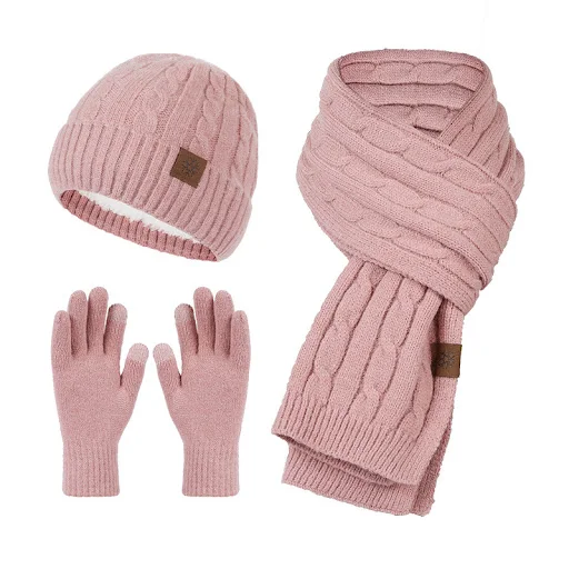 Title 5, Cachecol de lã de alpaca masculino, conjunto de...