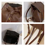 Mochila feminina casual retrô para viagem, espaçosa e estilosa, perfeita para viagens diárias e fins de semana, confortável e funcional. — foto 11