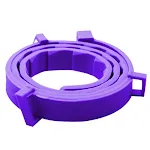 Purple in opp bag