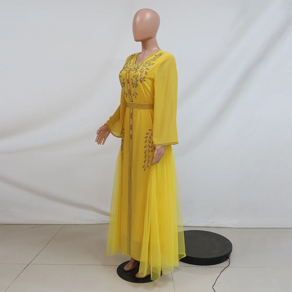 Title 5, Naher Osten Diamant-Perlenkleid Kleid Damen