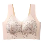Small Floral Ice Silk Seamless Beautiful Back Bra provides comfort and support with a beautiful back design for all-day — photo 5