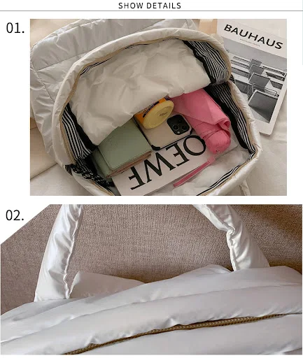 Title 10, Fashion Casual Space Cotton Ladies Backpack