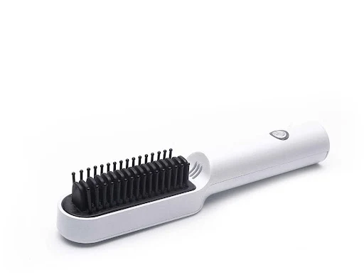 Title 4, USB Wireless Charging Hair Straightener Get Smo...