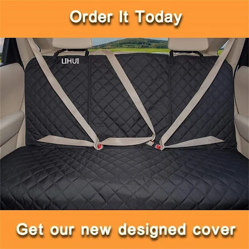 Title 2, Pet Car Seat Cover Car Cushion Rear Seat Dog Cu...