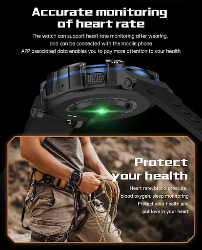 Title 13, Smart Watch Multi-function Heart Rate Detection...