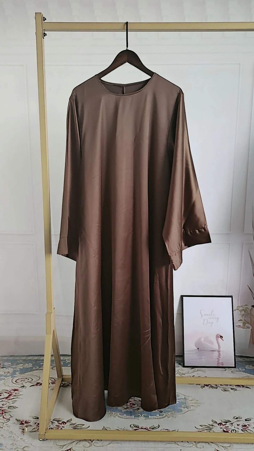 Title 8, Vestido robe elegante europeu e americano grand...