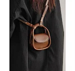 Mini Bolsa Mensageiro para Fone de Ouvido, Cosméticos e Batom – Estilo Celebridade, Compacta e Ideal para o Dia a Dia — foto 2