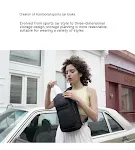 Koreaanse borsttas voor heren Lichtgewicht business functionele messenger bag. Perfect voor dagelijks gebruik en professionele uitstraling. — foto 4