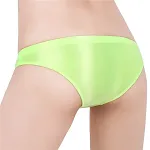 Cuecas Slip Masculinas Sedosas e Brilhantes de Cintura Baixa oferecem conforto e estilo. Desfrute do toque macio e do caimento perfeito. — foto 3