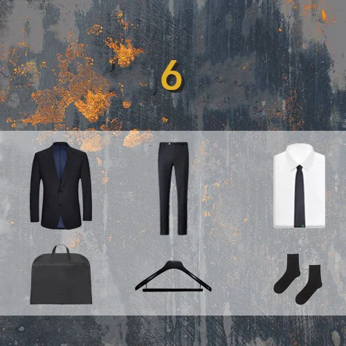 Title 11, Mens Three-Piece Business Suit. Achieve a poli...
